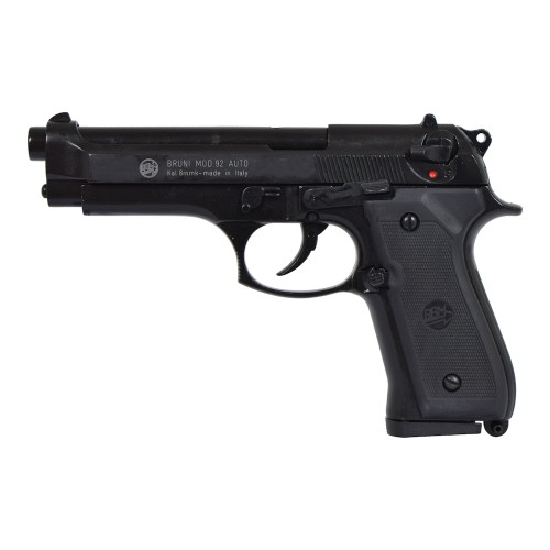 BRUNI BLANK PISTOL TOP FIRING 92 CALIBER 8MM FULL-AUTO BLACK (BR-1301)