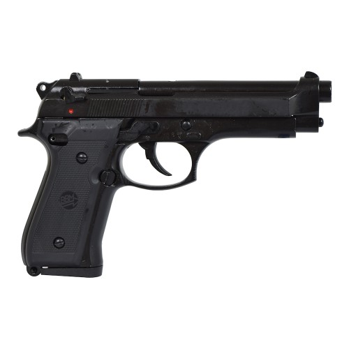 BRUNI BLANK PISTOL TOP FIRING 92 CALIBER 8MM FULL-AUTO BLACK (BR-1301)