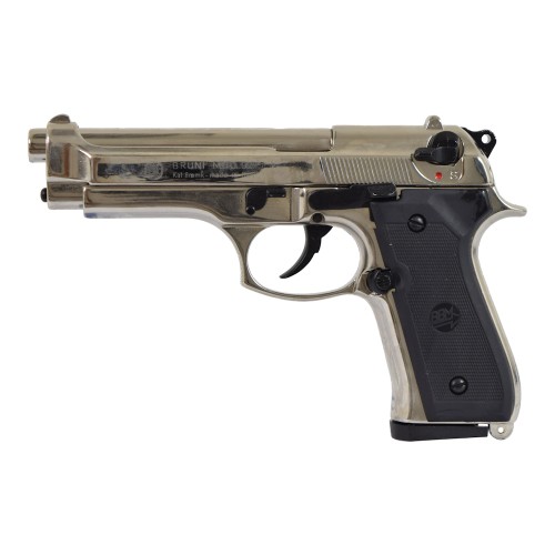 BRUNI PISTOLA A SALVE 92 CALIBRO 8MM NIKEL (BR-1300N)