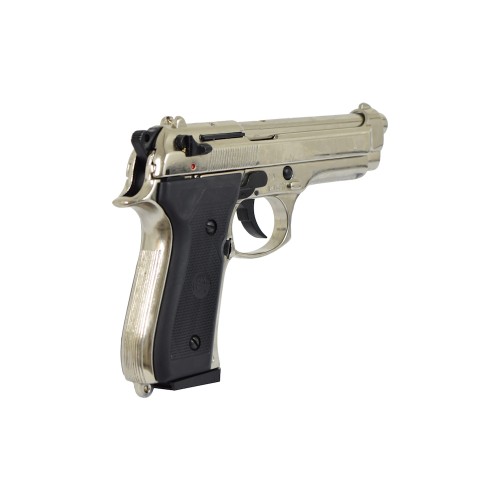 BRUNI PISTOLA A SALVE 92 CALIBRO 8MM NIKEL (BR-1300N)