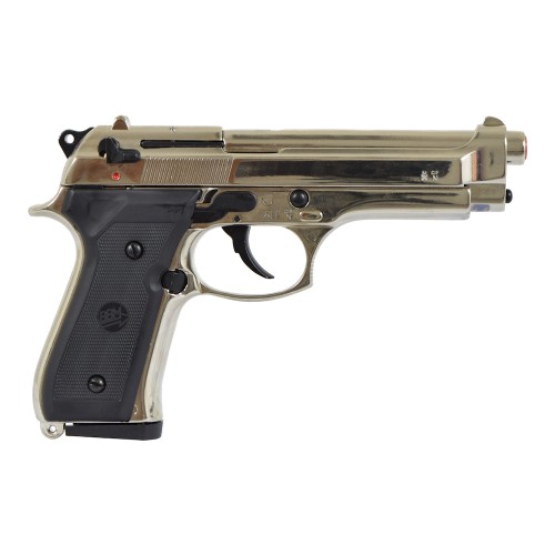 BRUNI PISTOLA A SALVE 92 CALIBRO 9MM NIKEL (BR-1305N)