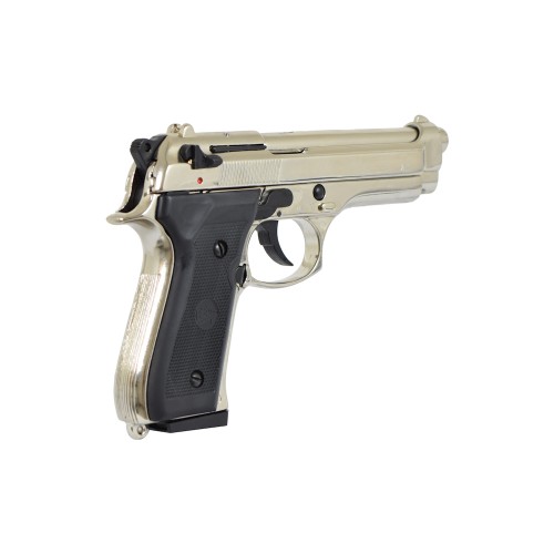 BRUNI PISTOLA A SALVE 92 CALIBRO 9MM NIKEL (BR-1305N)