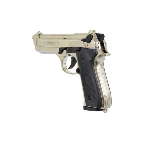 BRUNI PISTOLA A SALVE 92 CALIBRO 9MM NIKEL (BR-1305N)