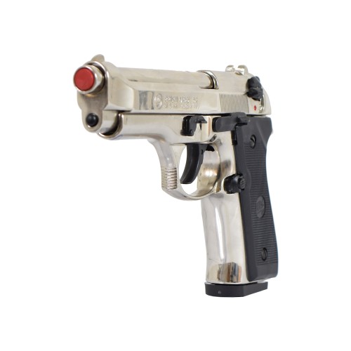 BRUNI PISTOLA A SALVE 92 CALIBRO 9MM NIKEL (BR-1305N)