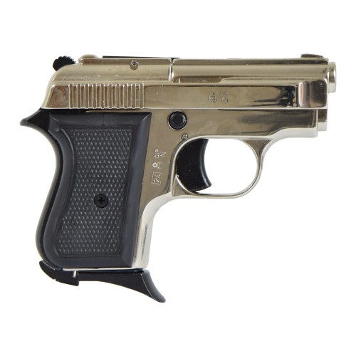 BRUNI BLANK PISTOL TOP FIRING 315 CALIBER 8MM NIKEL (BR-1900N)