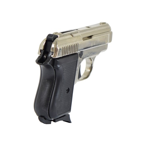 BRUNI BLANK PISTOL TOP FIRING 315 CALIBER 8MM NIKEL (BR-1900N)