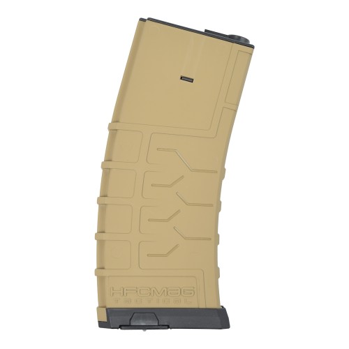 HFC HI-CAP 300 ROUNDS POLYMER FLASH MAGAZINE FOR M4 SERIES DARK EARTH (HB 201MZ)