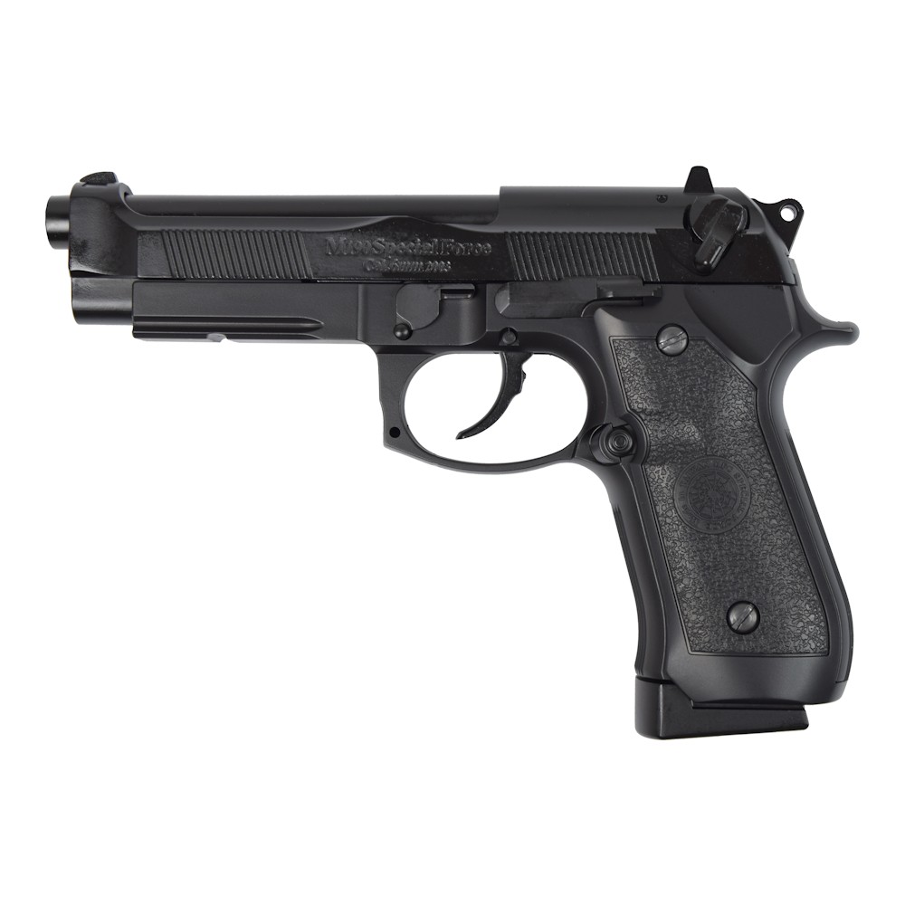 HFC PISTOLA A CO2 SCARRELLANTE HALF METAL NERO (CO 190B)