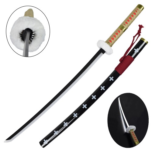 KATANA ORNAMENTALE CON ILLUMINAZIONE LED (ZS521RDGD)