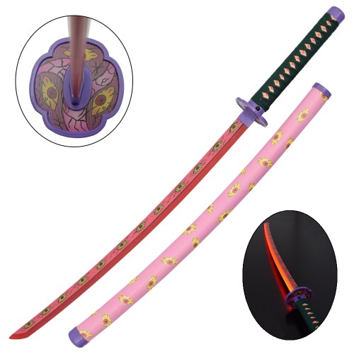 ORNAMENTAL KATANA WITH LED LIGHTING (ZS665GD)