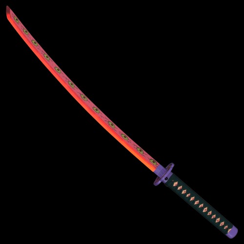 ORNAMENTAL KATANA WITH LED LIGHTING (ZS665GD)