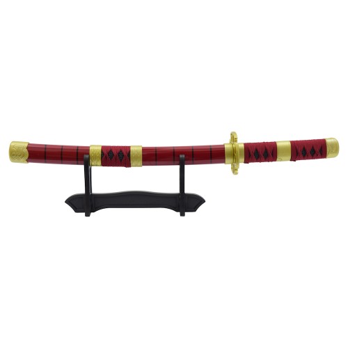 MINI ORNAMENTAL BAMBOO KATANA WITH STAND (ZS513MI-WD)