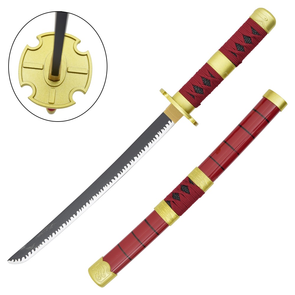 MINI ORNAMENTAL BAMBOO KATANA WITH STAND (ZS513MI-WD)