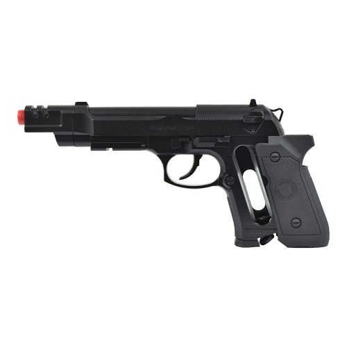 WIN GUN CO2 PISTOL LONG BARREL BLACK (C 302LB)