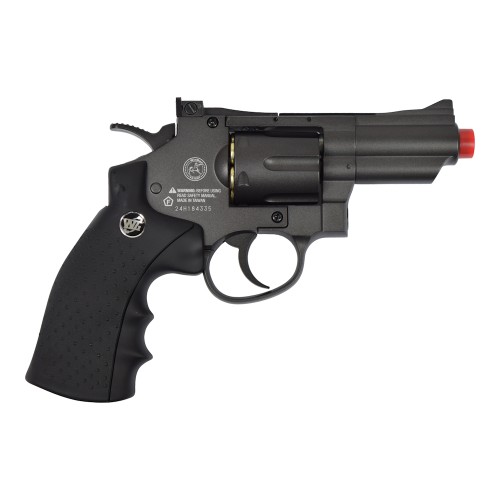 WIN GUN CO2 REVOLVER 2,5" BLACK (C 708B)