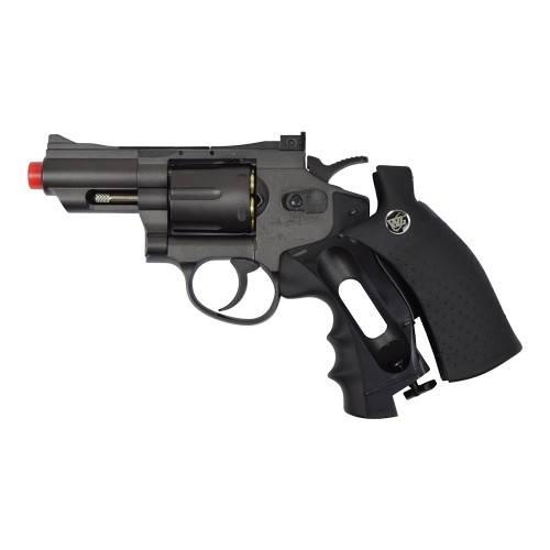 WIN GUN CO2 REVOLVER 2,5" BLACK (C 708B)