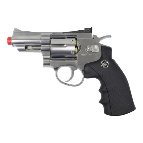 WIN GUN CO2 REVOLVER 2.5" SILVER (C 708S)