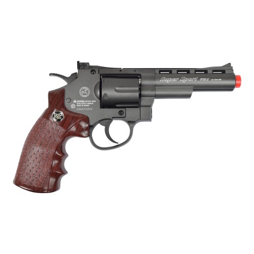 WIN GUN CO2 REVOLVER 4" BLACK (C 701)