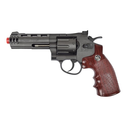 WIN GUN CO2 REVOLVER 4" BLACK (C 705)