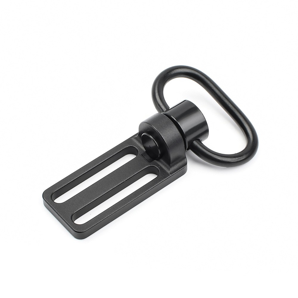 METAL QD SLING SWIVEL 2 TO 1 POINT BLACK (ME4049-B)