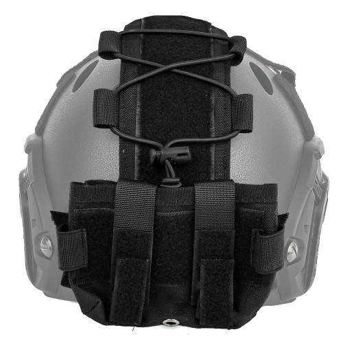 HELMET BATTERY POUCH BLACK (NH3013-B)