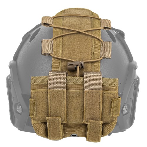 HELMET BATTERY POUCH DARK EARTH (NH3013-T)