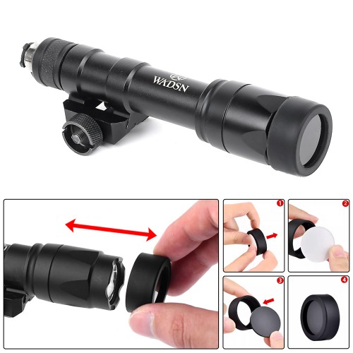 WADSN FLASHLIGHT PROTECTION WITH TRANSPARENT AND IR LENS (WEX603-B)