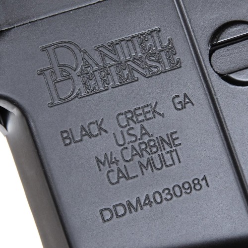 SPECNA ARMS ELECTRIC RIFLE DANIEL DEFENSE M4A1 SA-E26 EDGE HAL ETU BLACK (SPE-01-041354)