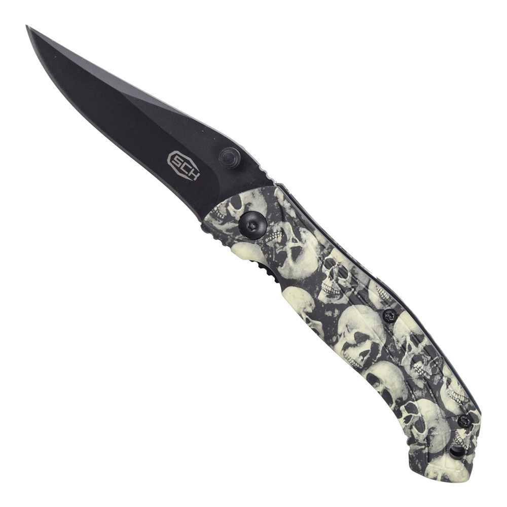 SCK FOLDABLE POCKET KNIFE WITH THUMB STUD (CW-201)