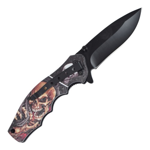 SCK SPRING ASSISTED POCKET FOLDING KNIFE (CW-204)