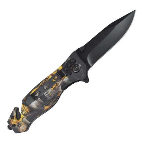 SCK SPRING ASSISTED POCKET FOLDING KNIFE (CW-211)