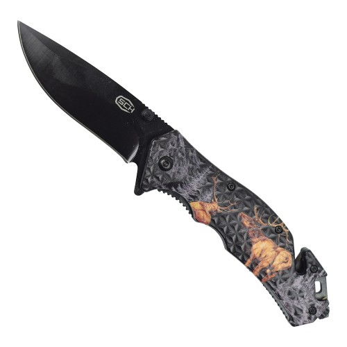 SCK SPRING ASSISTED POCKET FOLDING KNIFE (CW-220)