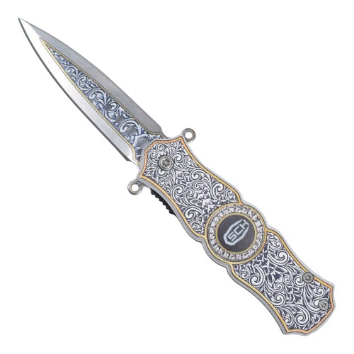 SCK SPRING ASSISTED POCKET FOLDING KNIFE (CW-221)