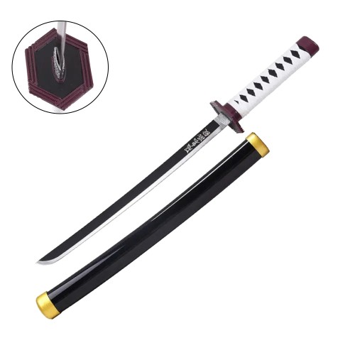 MINI ORNAMENTAL KATANA WITH BAMBOO BLADE (ZS654MI-WD)