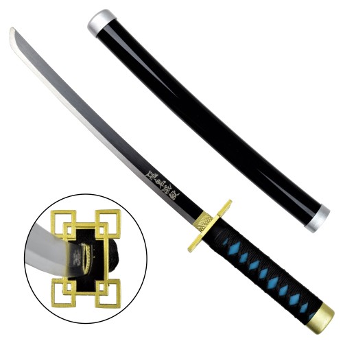 MINI ORNAMENTAL KATANA WITH BAMBOO BLADE (ZS655MI-WD)