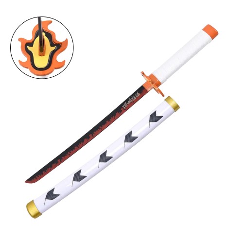 MINI ORNAMENTAL KATANA WITH BAMBOO BLADE (ZS656-2MI-WD)