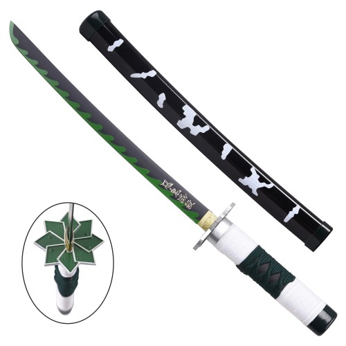 MINI ORNAMENTAL KATANA WITH BAMBOO BLADE (ZS657MI-WD)