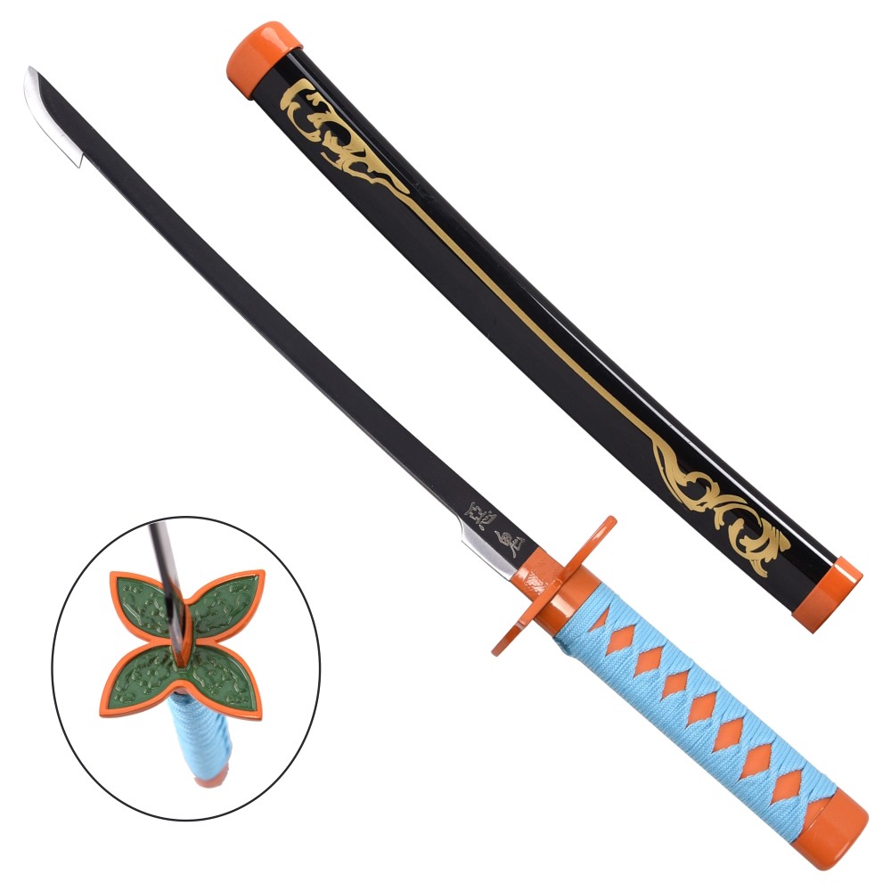 MINI KATANA ORNAMENTALE CON LAMA IN BAMBOO (ZS658BK-MI-WD)