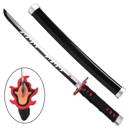 MINI ORNAMENTAL KATANA WITH BAMBOO BLADE (ZS666MI-WD)