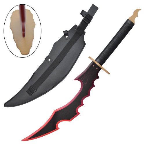 ORNAMENTAL DAGGER WITH BAMBOO BLADE (ZS703-WD)