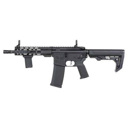 SPECNA ARMS ELECTRIC RIFLE SA-E25-L EDGE HEAVY OPS STOCK HAL ETU BLACK (SPE-01-041651)