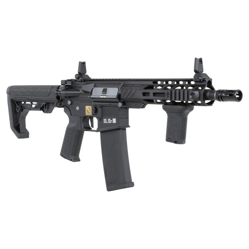 SPECNA ARMS ELECTRIC RIFLE SA-E25-L EDGE HEAVY OPS STOCK HAL ETU BLACK (SPE-01-041651)