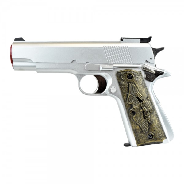 HFC PISTOLA A GAS ARGENTO (HG 123S)